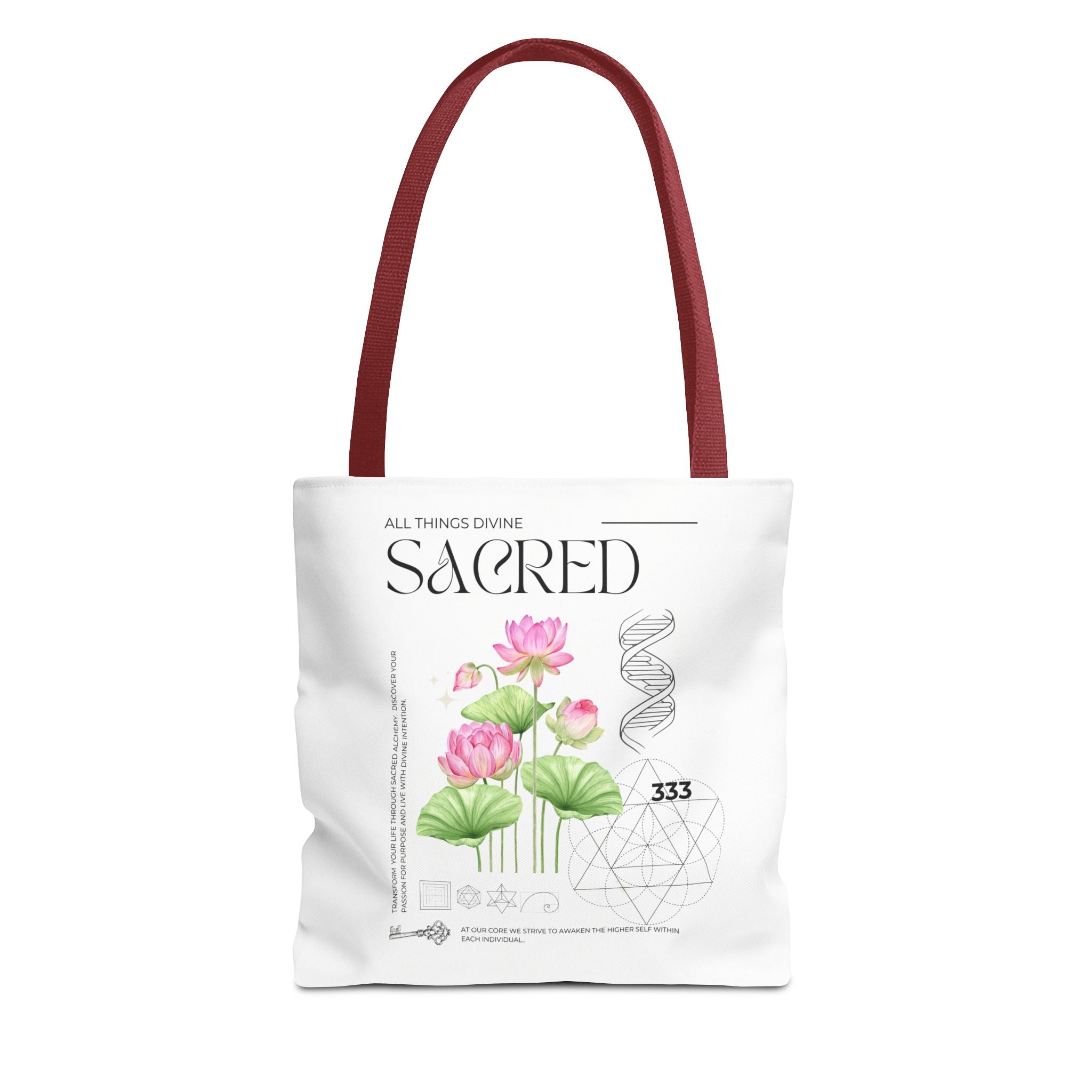 Sacred Lotus Tote Bag