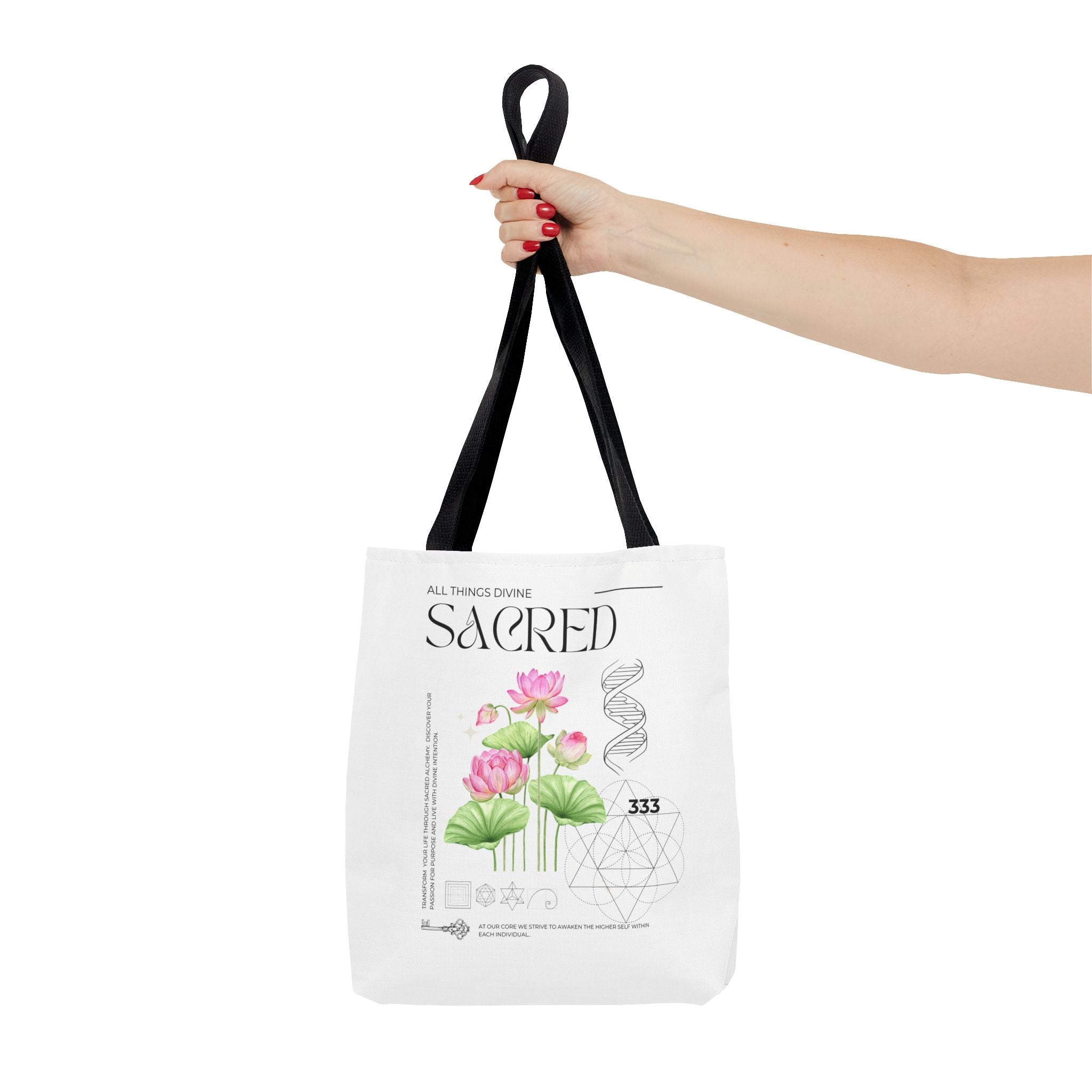 Sacred Lotus Tote Bag