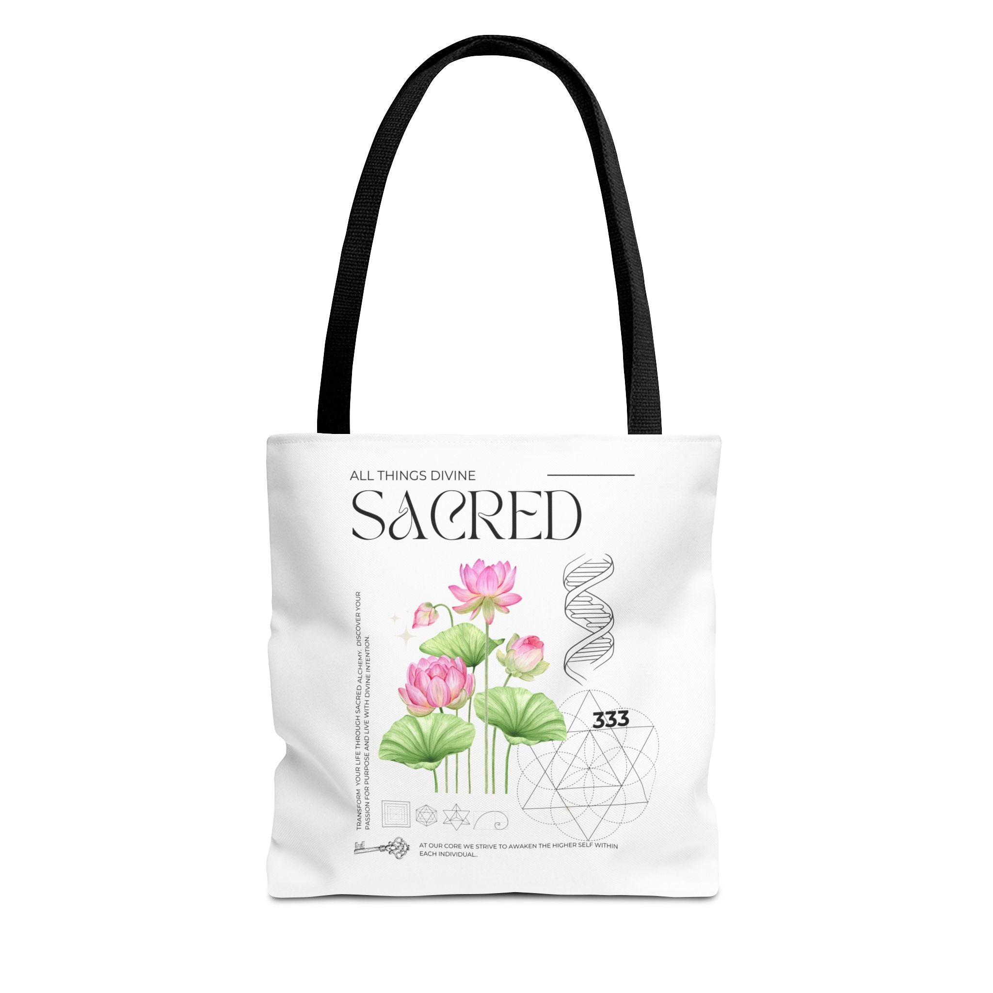 Sacred Lotus Tote Bag