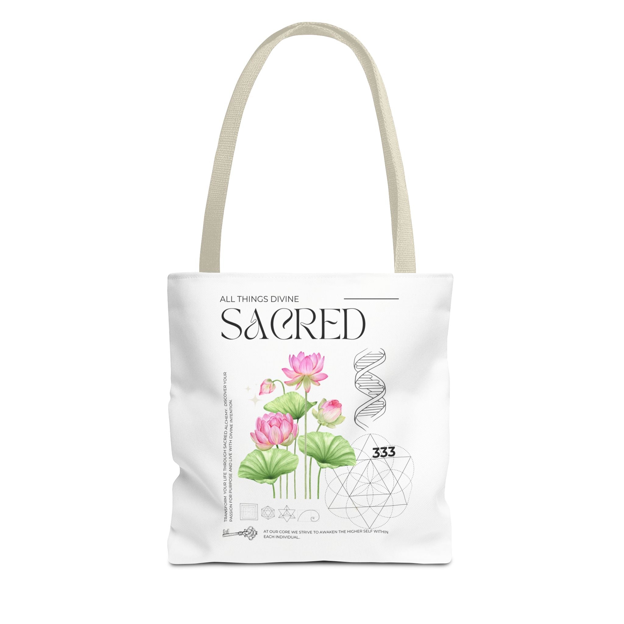 Sacred Lotus Tote Bag