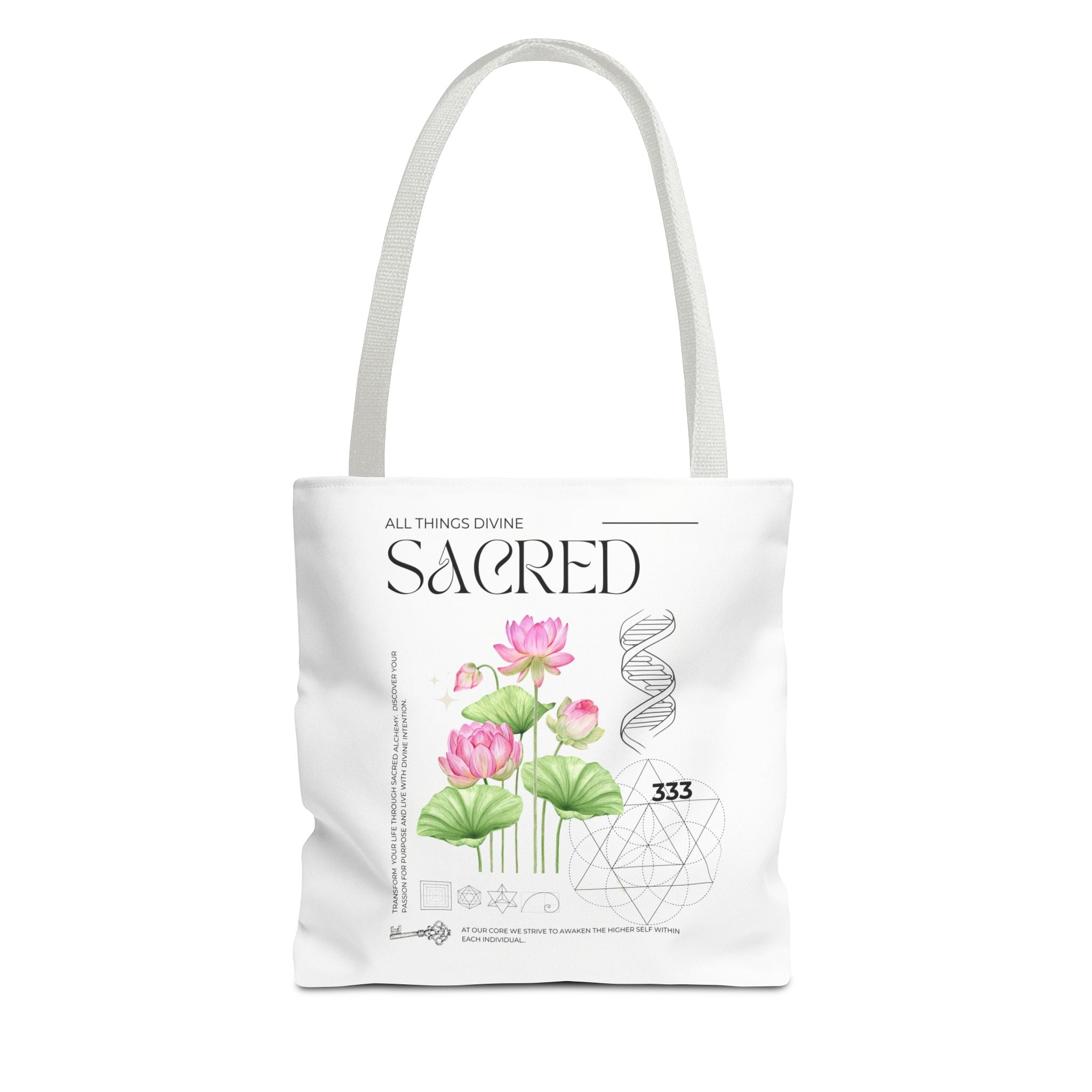Sacred Lotus Tote Bag